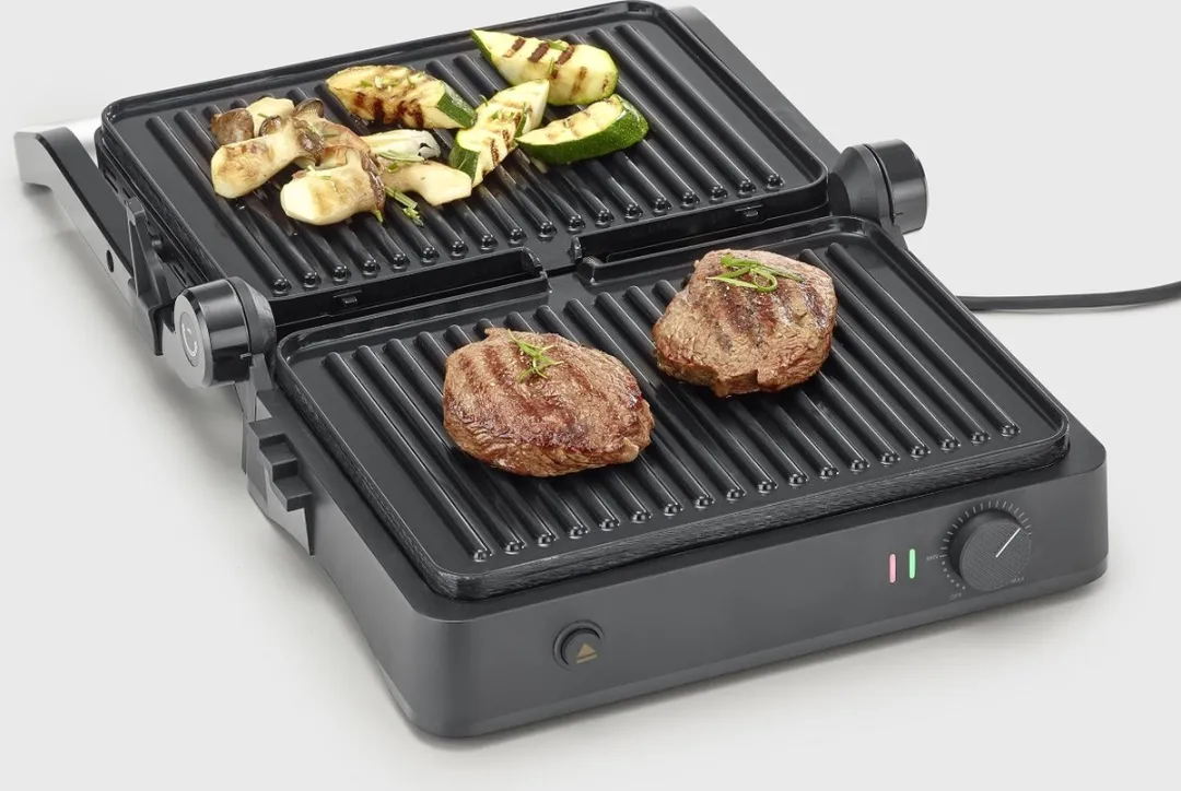 Severin KG 2398 Contactgrill - Keramisch - 1800W - Zwart