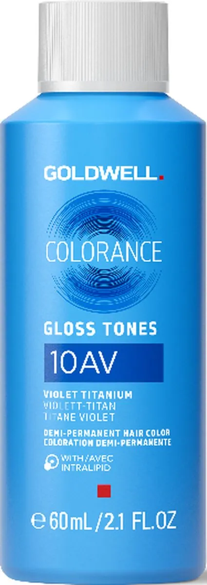Goldwell Colorance Gloss Tones 10AV Haarverf - Zwart