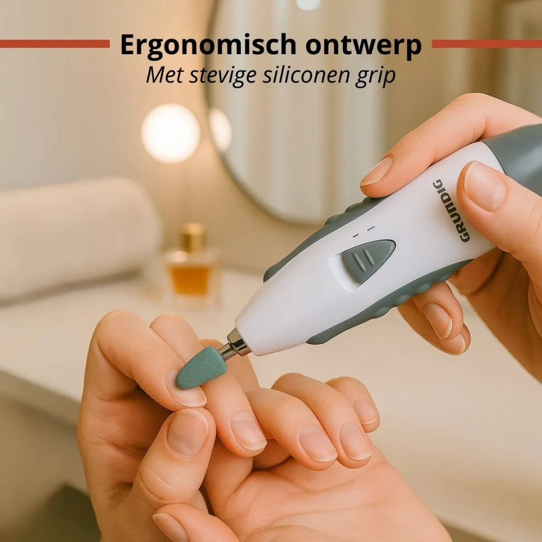 Grundig Manicure Set 5-in-1 - Wit