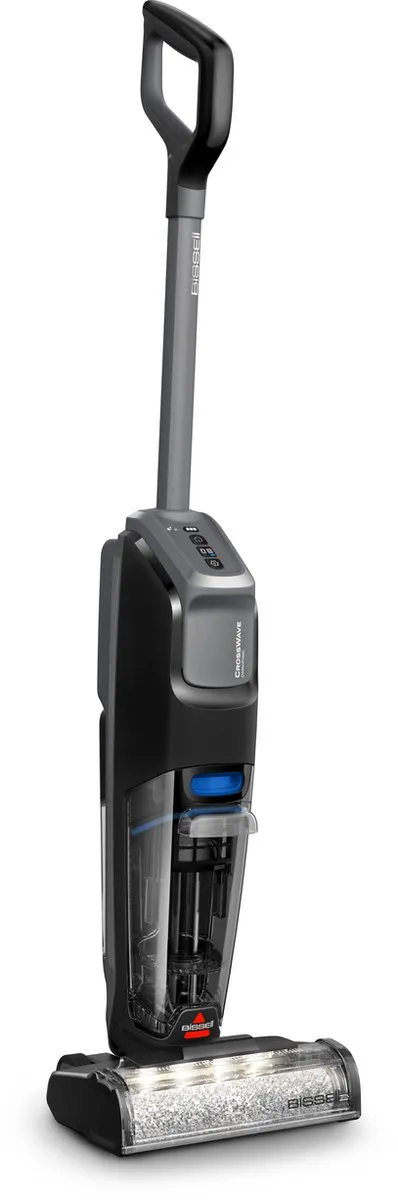 BISSELL CrossWave OmniFind 4007N Draadloze Stofzuiger/Dweil - 2-in-1 - Zwart/Grijs