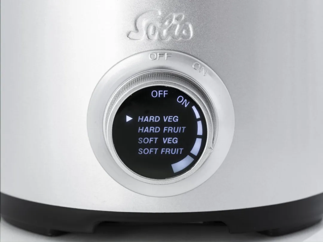 Solis Juice Fountain Compact 8451 Sapcentrifuge - 1200W - Zilver