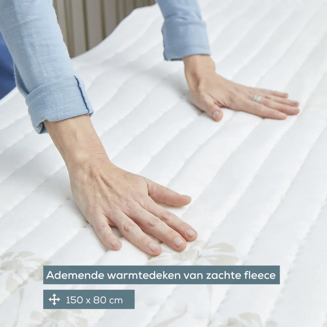Beurer Elektrische Onderdeken 150x80cm TS 23 - 60W - Wit