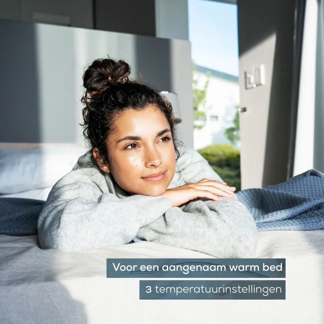 Beurer Elektrische Onderdeken 150x80cm TS 23 - 60W - Wit