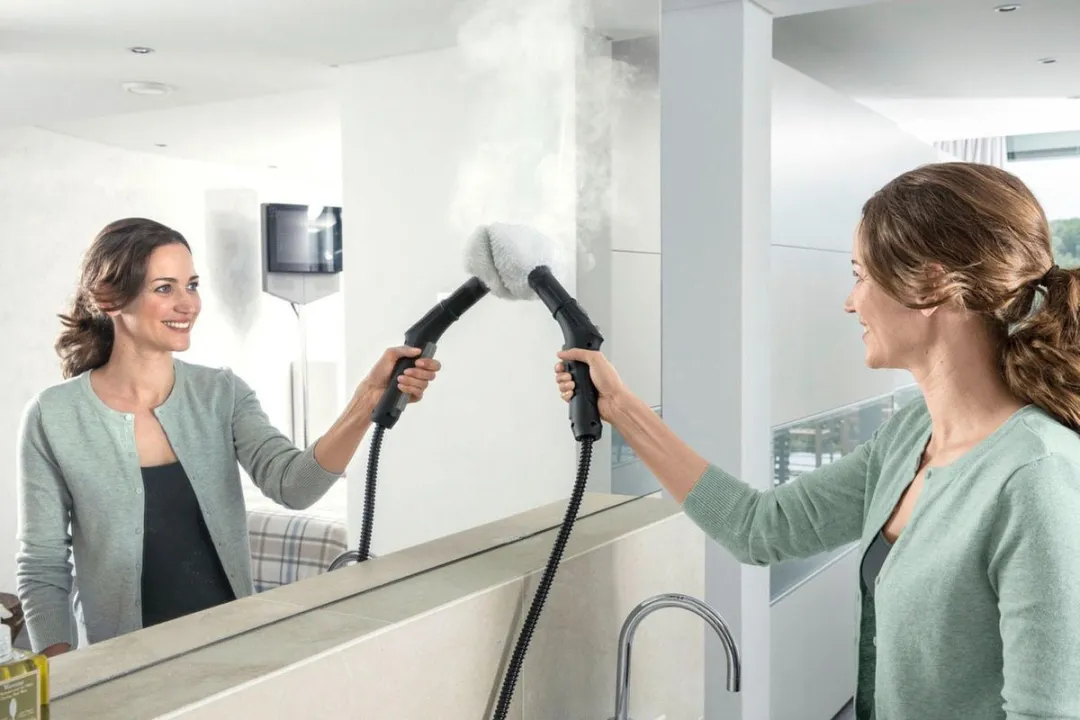 Kärcher SC 4 EasyFix Iron Stoomreiniger 2000W - Geel/Zwart - afbeelding 6 van 6