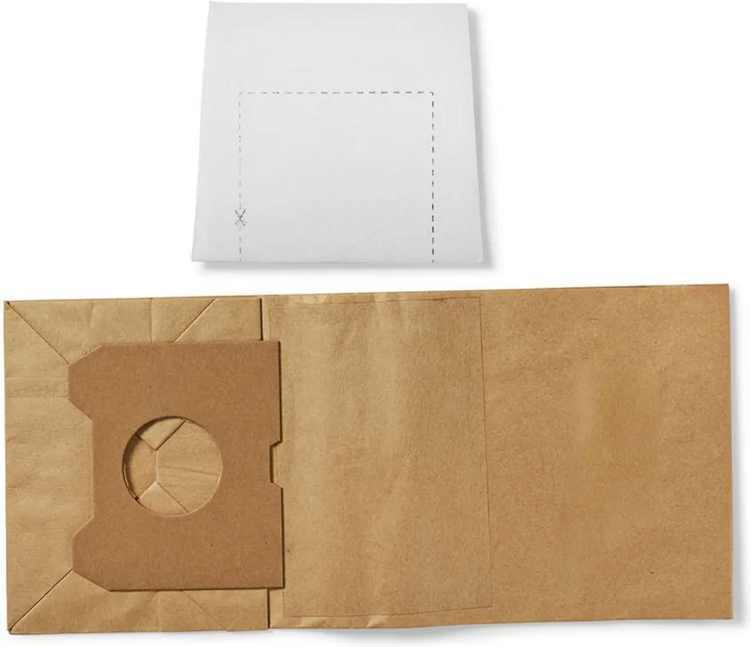 Nedis Stofzuigerzak DUBG111PHS10 - 10 Stuks - Papier - Bruin