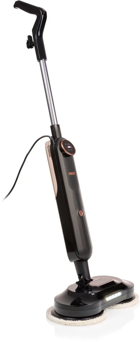 Princess SteamMotion Plus 01.338000.01.001 Vloerschrobber - 1380W - Zwart