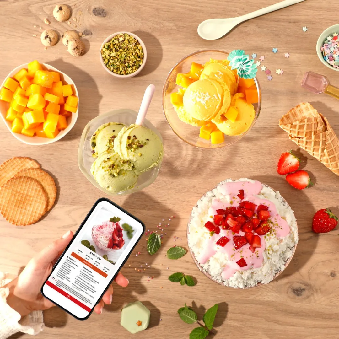 Tefal Dolci IG602AE0 IJsmachine - 10 Programma's - 1,4L - Wit
