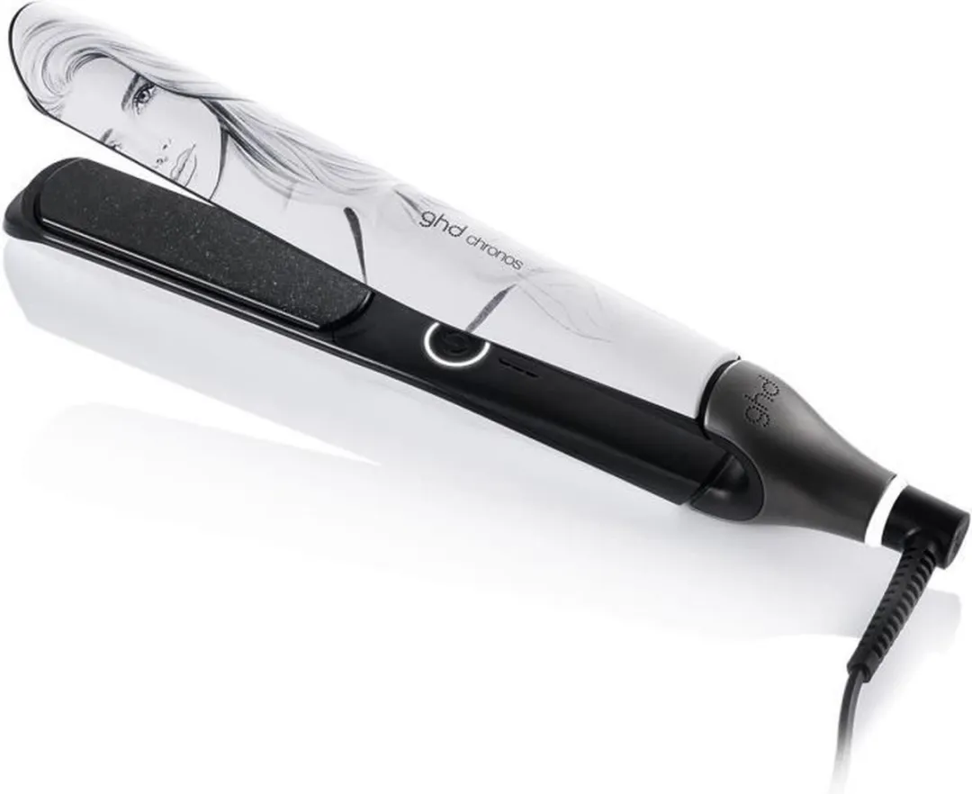 GHD Chronos Stijltang - Wit/Zwart - Limited Edition Etui