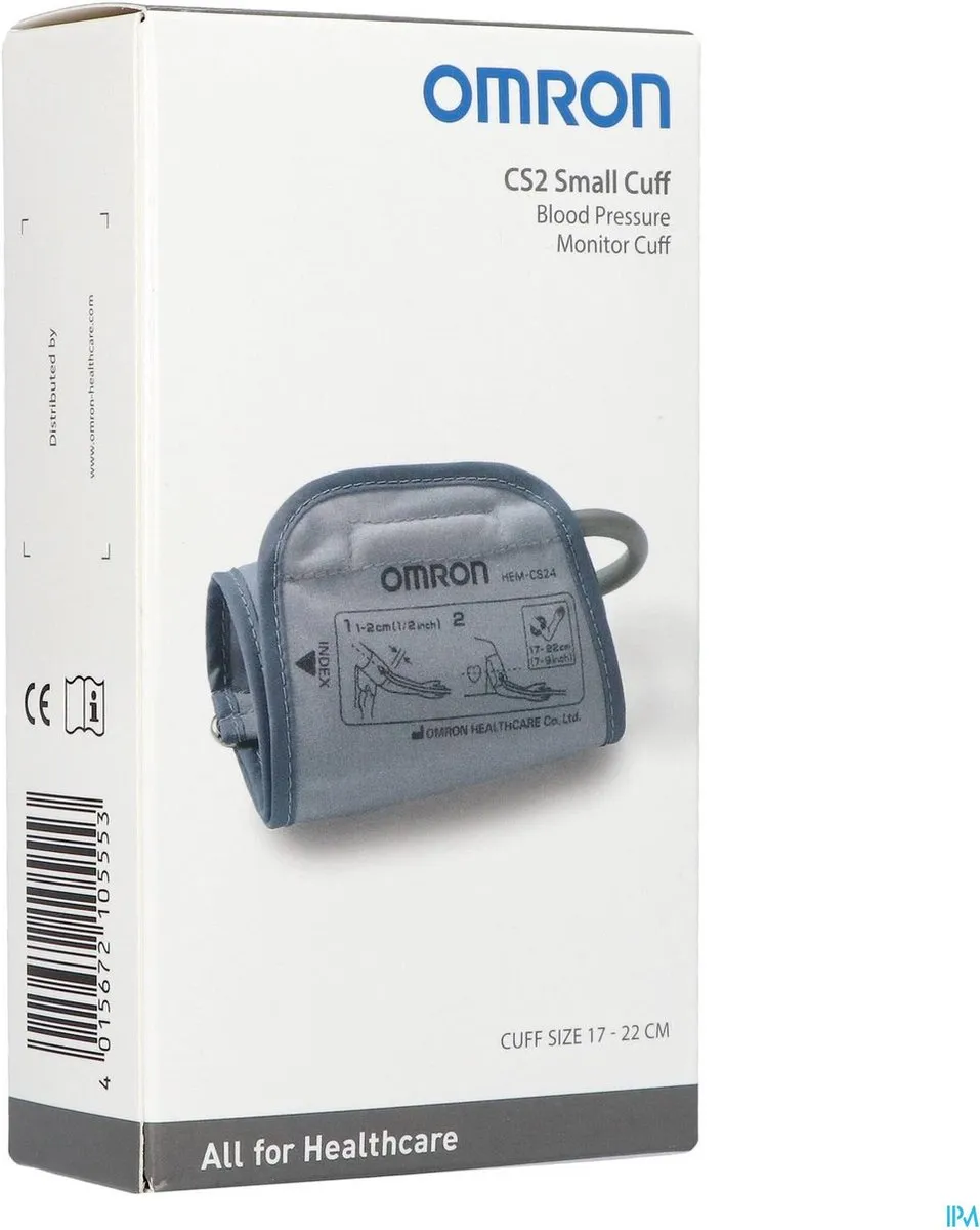 Omron HEM-CS24 Manchet - Maat S - Grijs - afbeelding 6 van 6