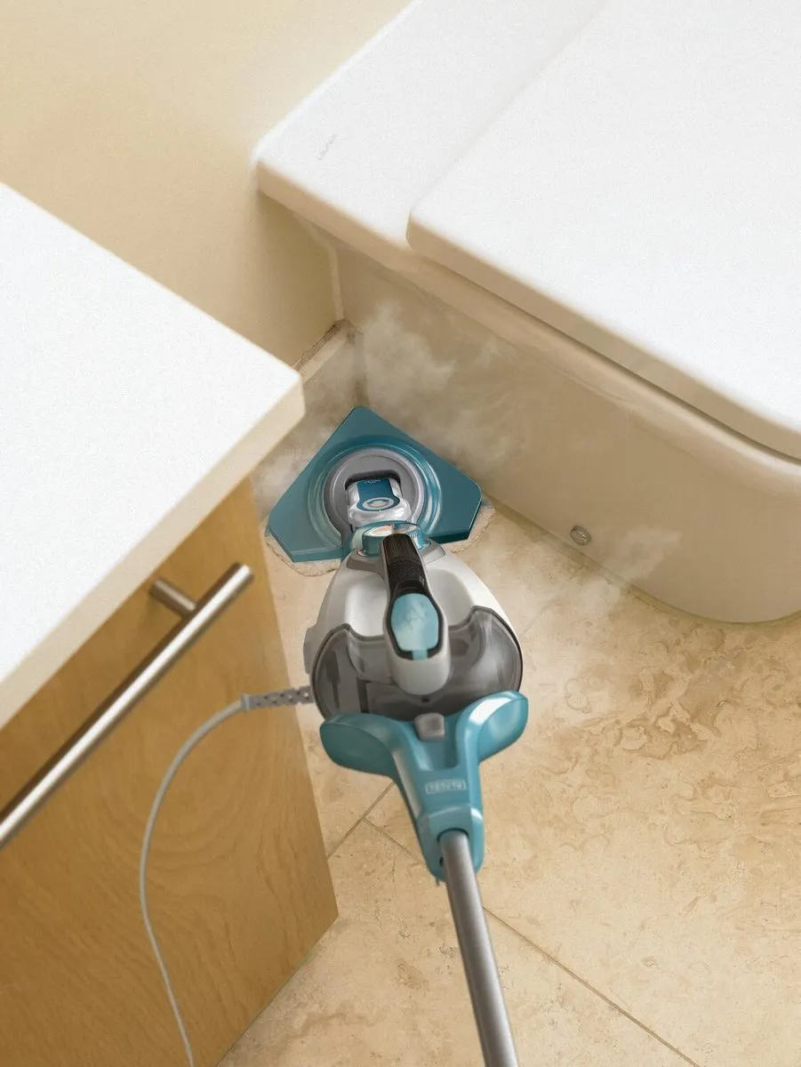 BLACK+DECKER BHSM169DSM-QS Stoomreiniger 1600W - Blauw/Grijs