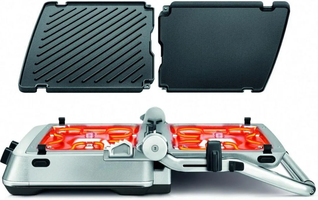 Sage The BBQ & Press SGR700BSS4EEU1 Grill - 1800W - Zilver