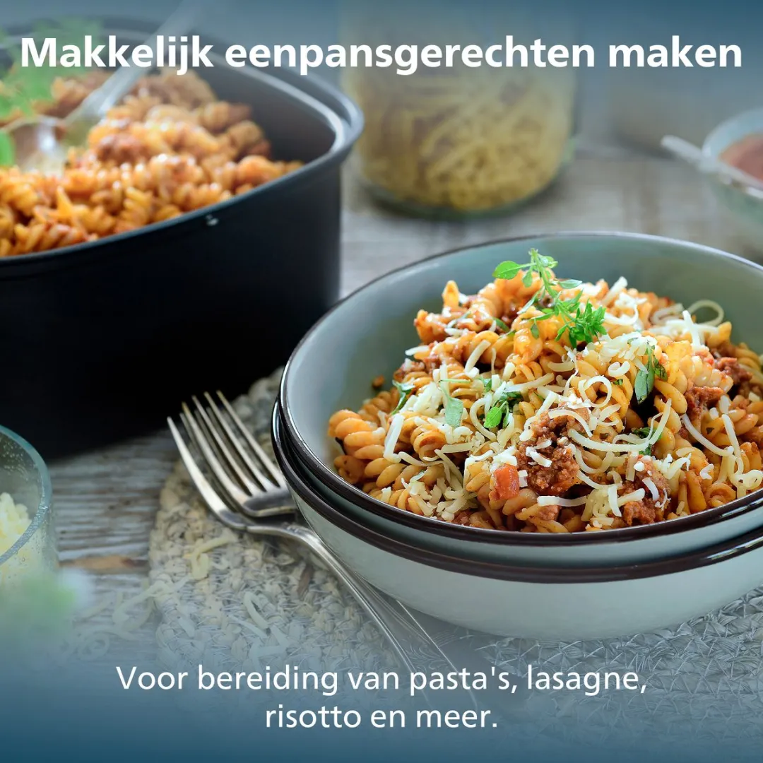 Philips HD9945/01 Ovenschaal & Muffinvormen - 7 Stuks - Kleurloos - afbeelding 6 van 6