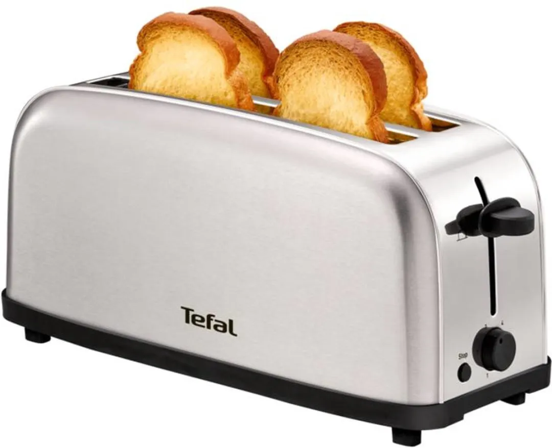 Tefal Ultra Mini TL330D Broodrooster 4 Sneden - 1400W - RVS - afbeelding 6 van 6