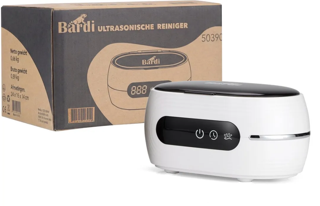 Bardi Ultrasoon Reiniger 50390 - 600ml - Wit