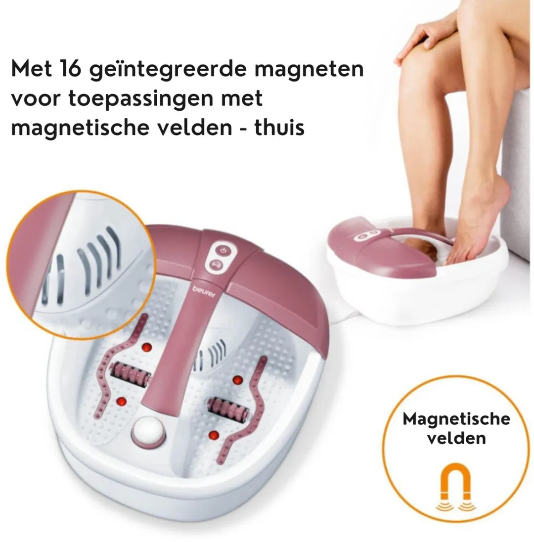 Beurer FB 35 Elektrisch Voetenbad - 140W - 3 Pedicure Opzetstukken