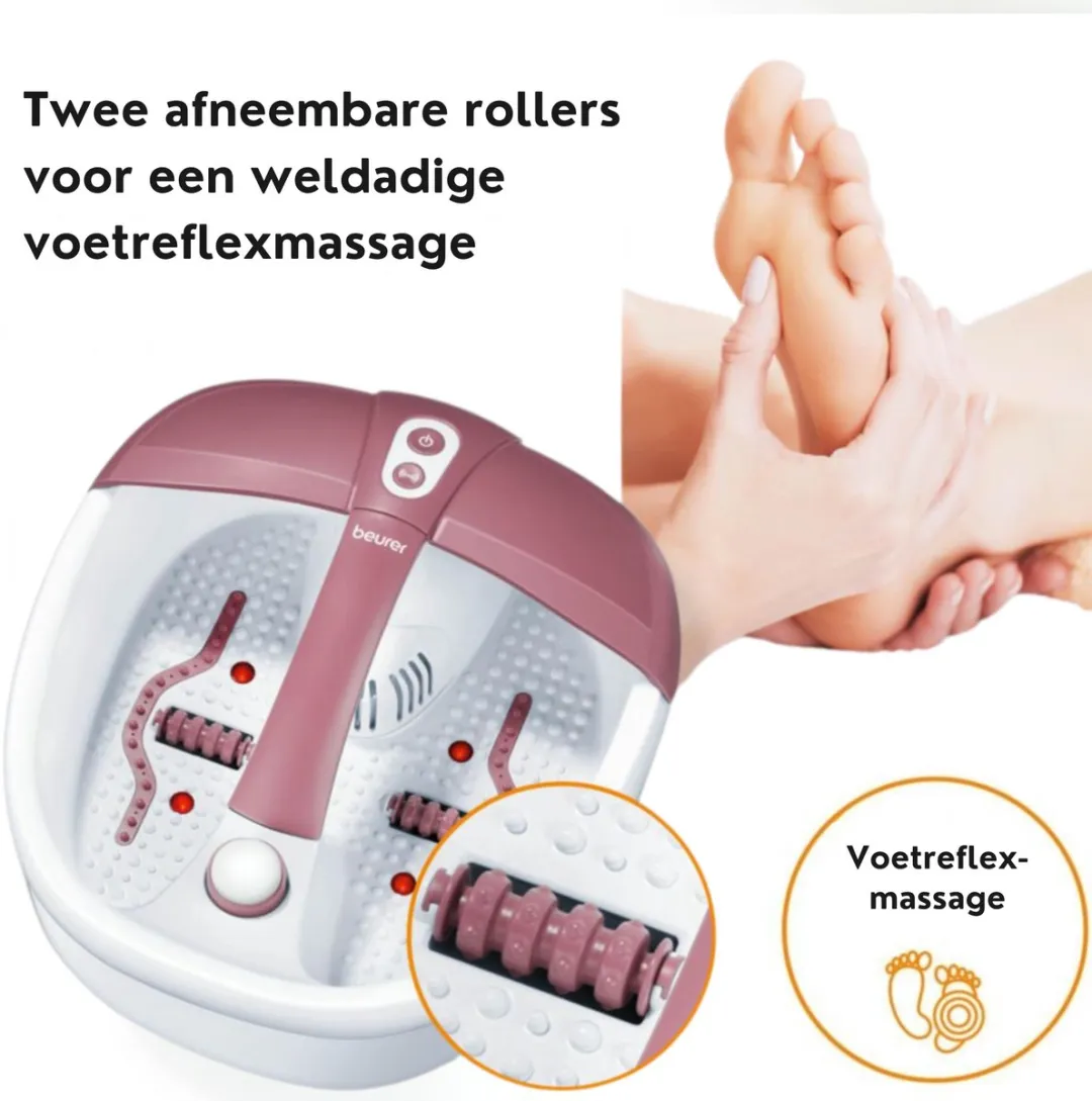 Beurer FB 35 Elektrisch Voetenbad - 140W - 3 Pedicure Opzetstukken - afbeelding 6 van 6