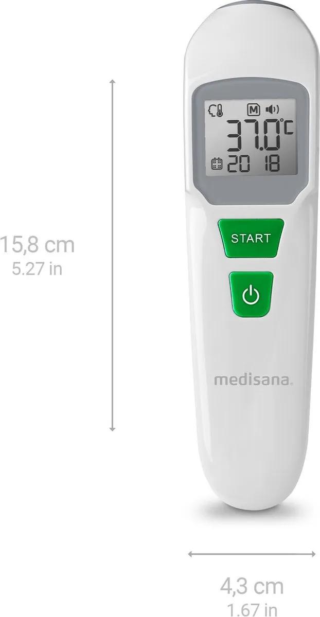 Medisana TM 762 Infrarood Lichaamsthermometer - Wit