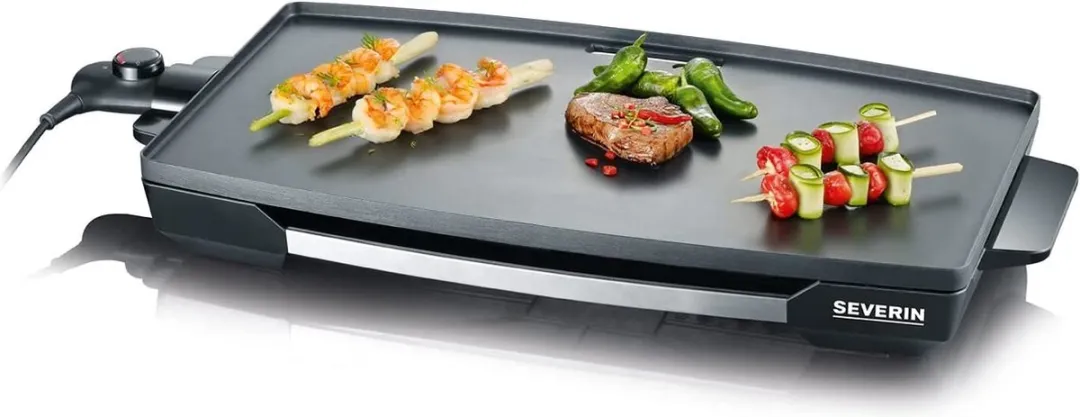Severin KG 2397 Tafelgrill - 2200W - Antiaanbaklaag - Kleurenmix