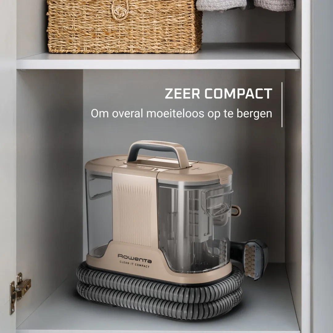 Rowenta Clean It Compact IN3010 Vlekkenreiniger - 400W - Brons