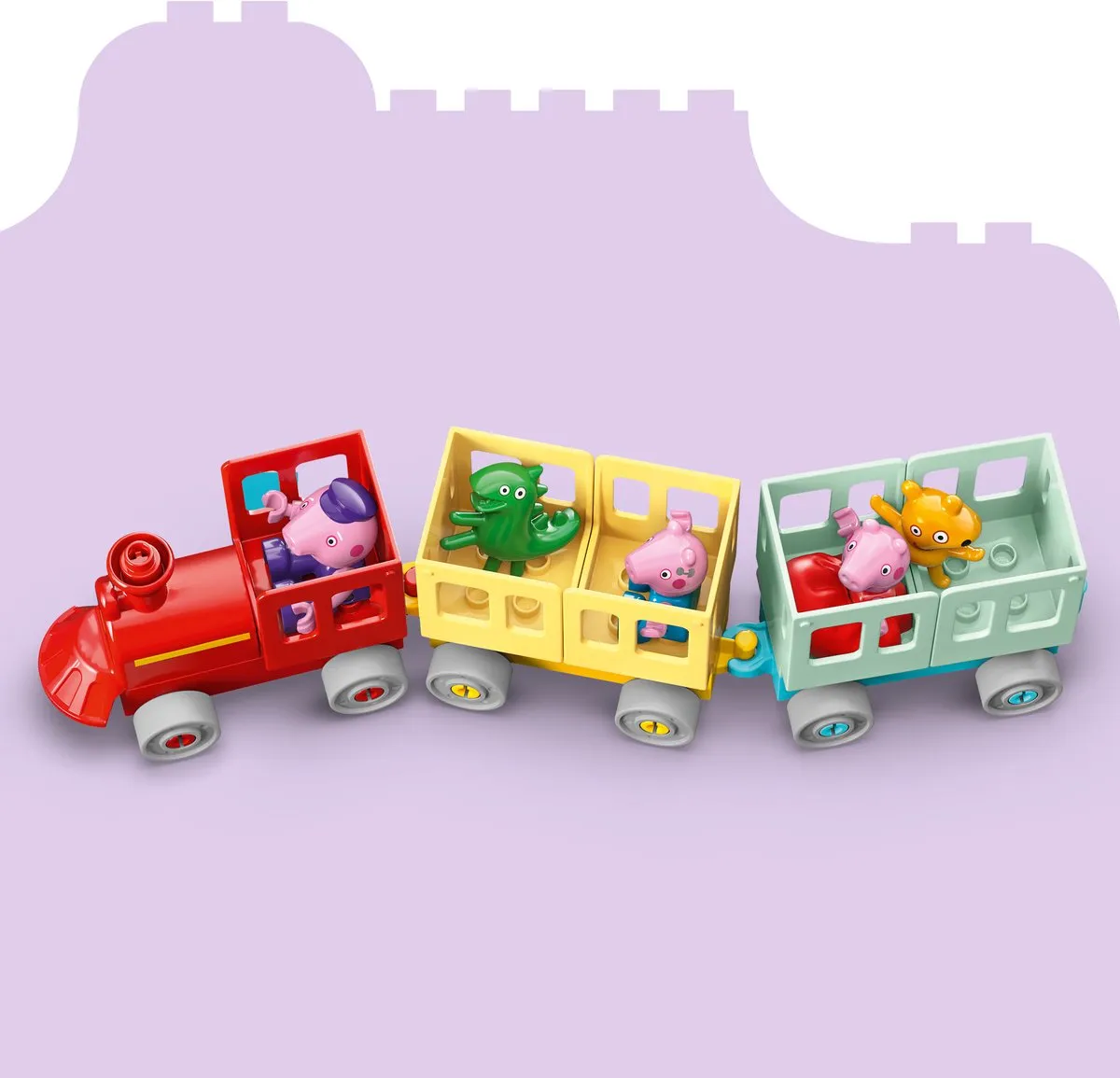 LEGO DUPLO Peppa Big Treinrit met Opa 10466 - 35 Stukken