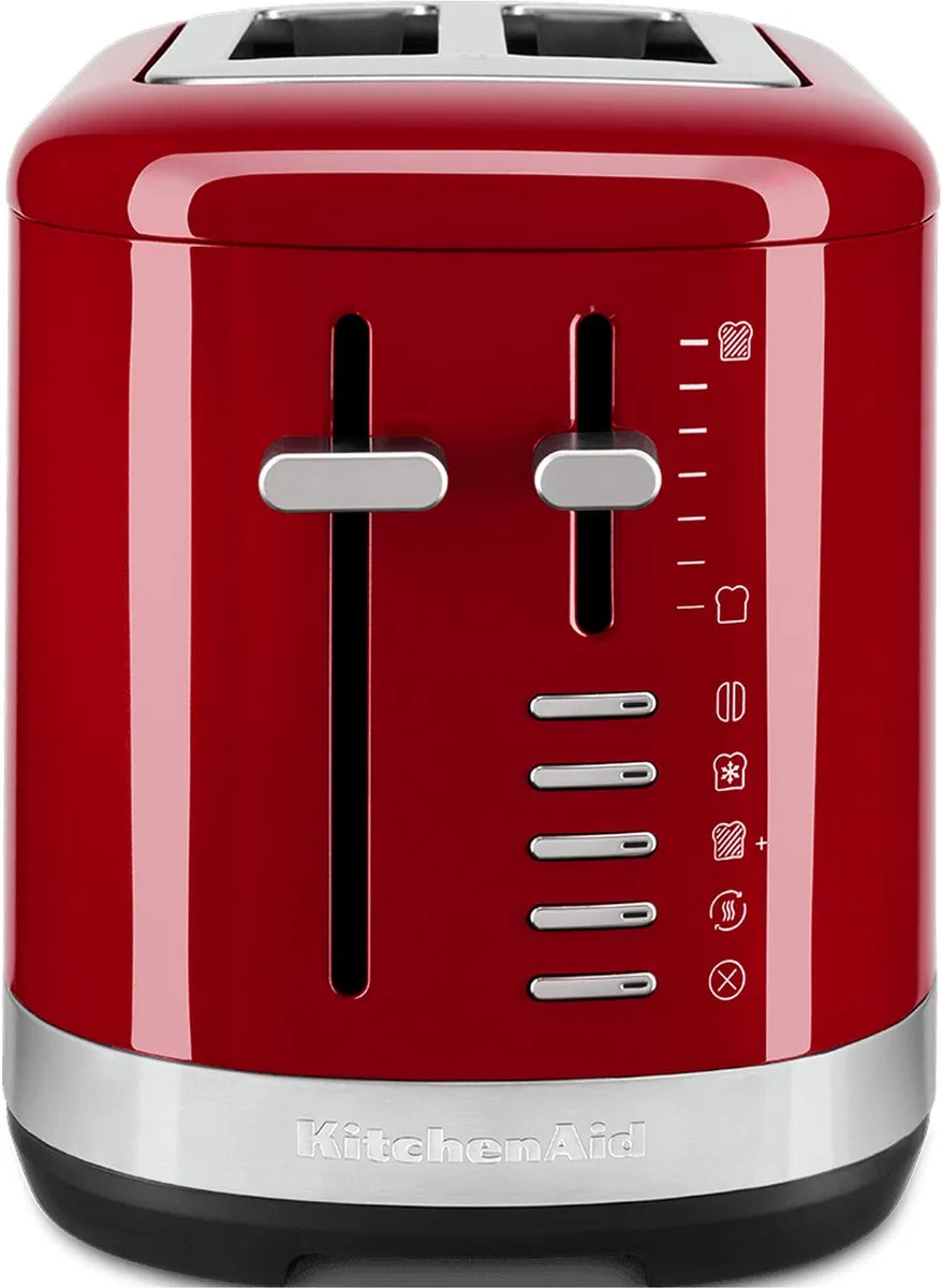 KitchenAid 5KMT2109EER Broodrooster - 2 Sandwiches - 980W - Rood