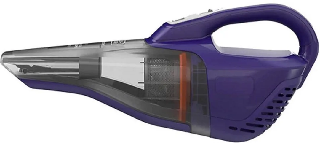 BLACK+DECKER PET Dustbuster DVB315JP Kruimeldief - 0,4L - 22 Airwatts - Paars/Wit