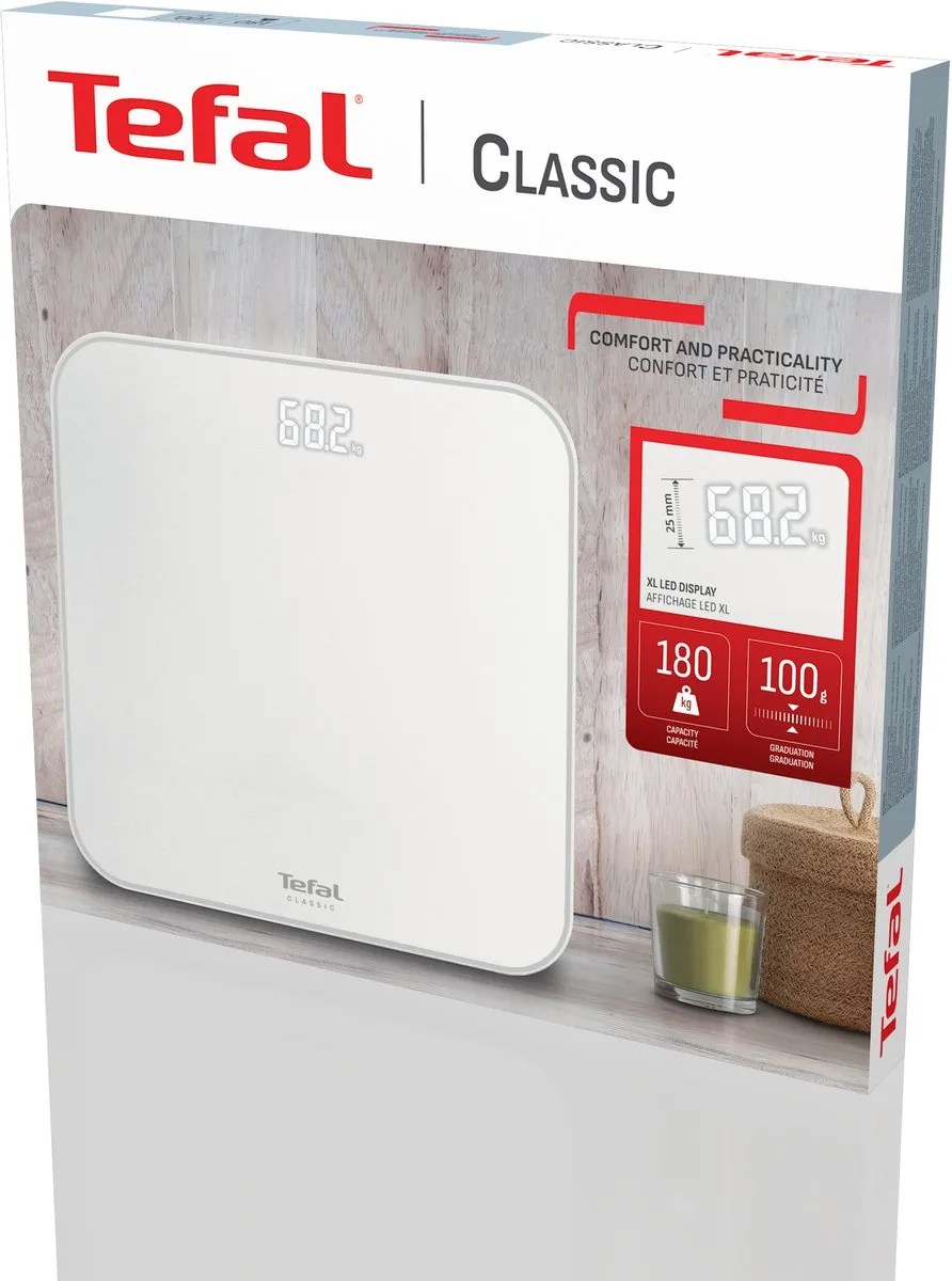 Tefal Classic PP1901 Personenweegschaal - Wit