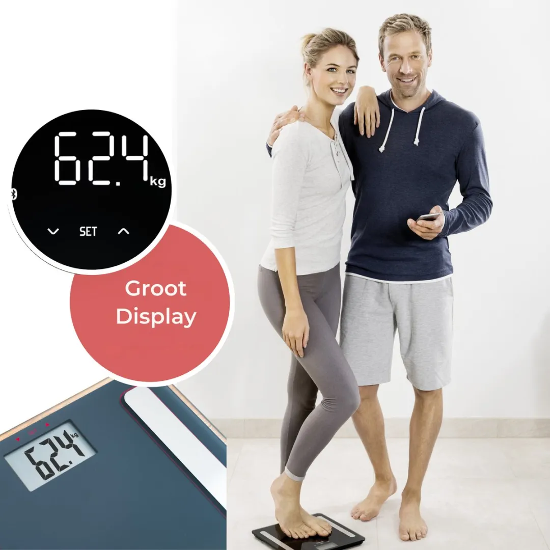 Beurer BF 183 Personenweegschaal - Digitaal - Zwart - 180 kg - 10 Profielen