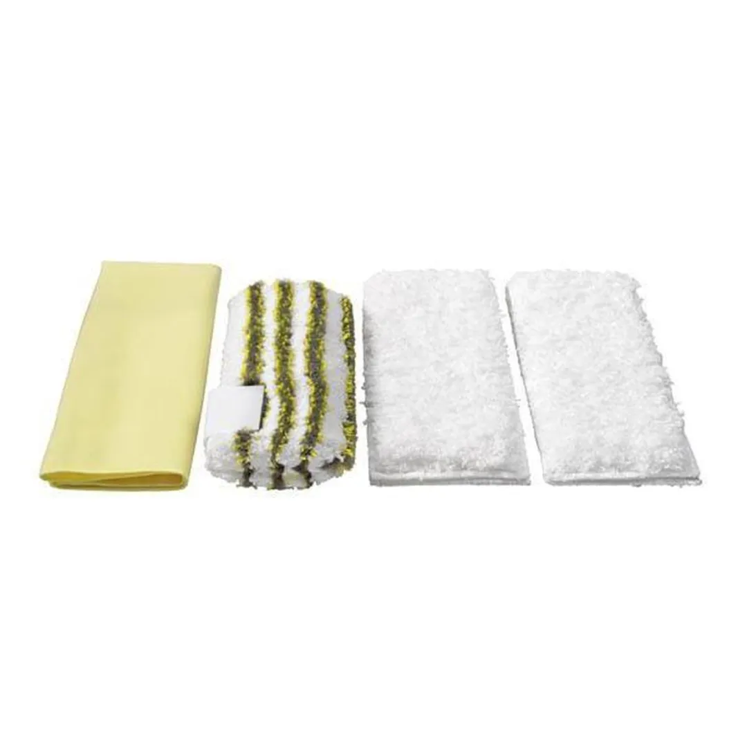 Kärcher Microvezel Doekenset SC 1.030 B - 5 Stuks - Wit/Geel