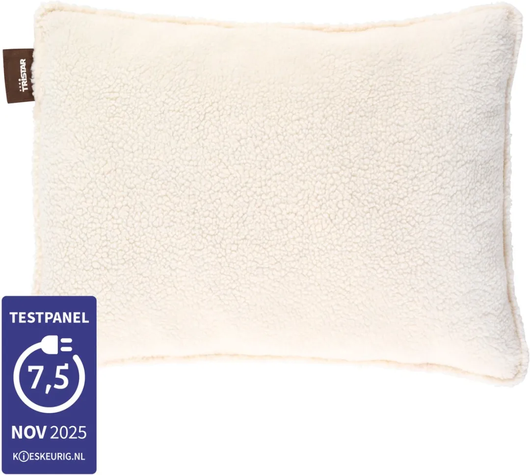 Tristar BW-4798 Warmtekussen - Draadloos 60x45cm - 3 standen - Beige