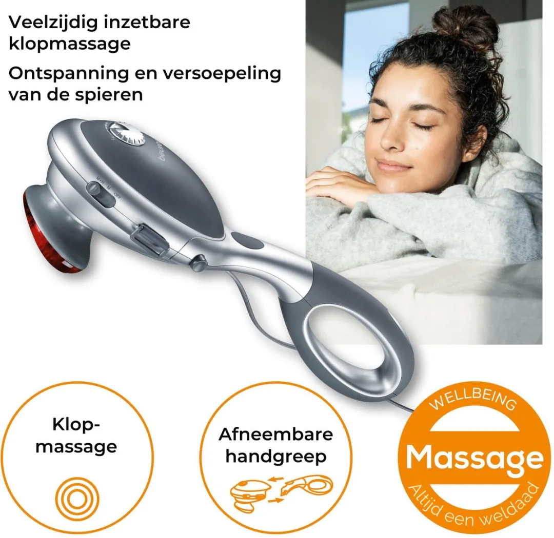 Beurer MG 70 Massageapparaat - Infrarood - Grijs