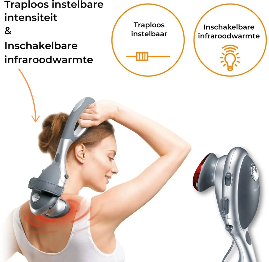 Beurer MG 70 Massageapparaat - Infrarood - Grijs