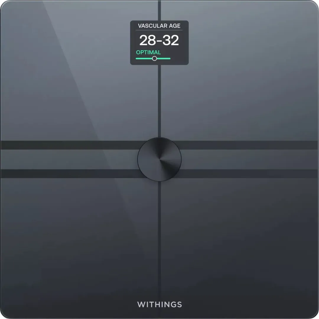 Withings Body Comp WBS12-Black-All-Inter Slimme Weegschaal