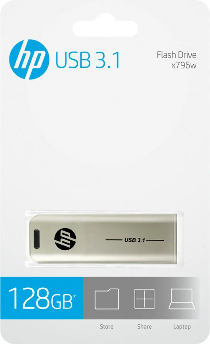 HP X796W USB Stick 128GB - afbeelding 6 van 6
