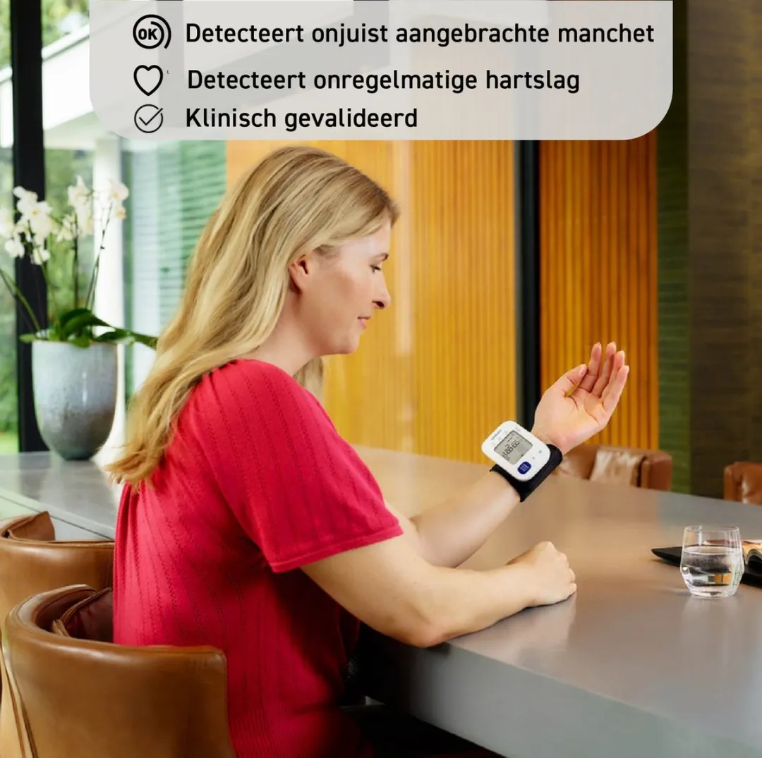 Omron RS1 Polsbloeddrukmeter - Klinisch gevalideerd - Wit