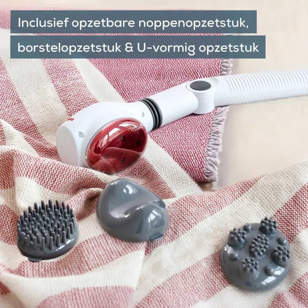 Beurer MG 44 Infrarood Massageapparaat - 180° Draaibare Kop - 3 Opzetstukken