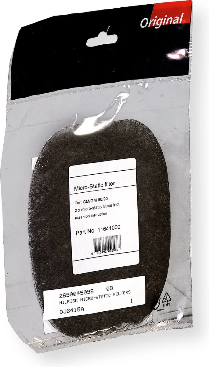 Nilfisk 11641000 Micro-static Filters
