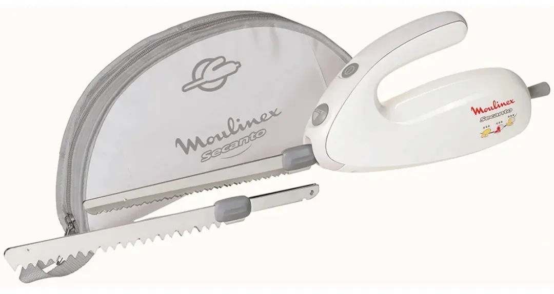 Moulinex Secanto DJAC41 Elektrisch Mes - 100W - Wit