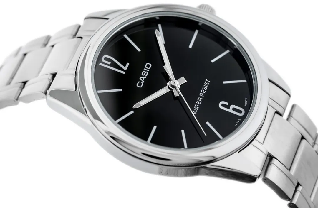 Casio MTP-V005D-1B Herenhorloge - Zwart