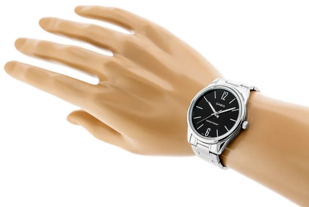Casio MTP-V005D-1B Herenhorloge - Zwart