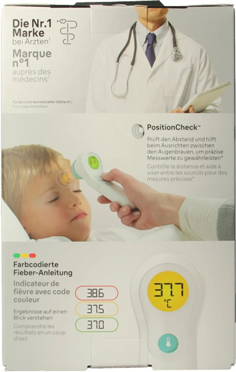 Braun BNT300WE No-Touch Thermometer - Multicolor