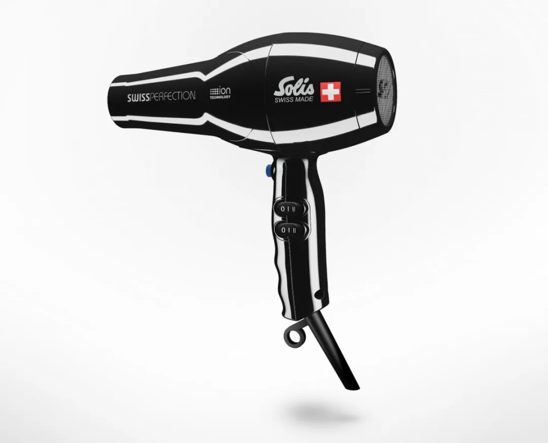 Solis Swiss Perfection 440 Haardroger 2300W - Zwart