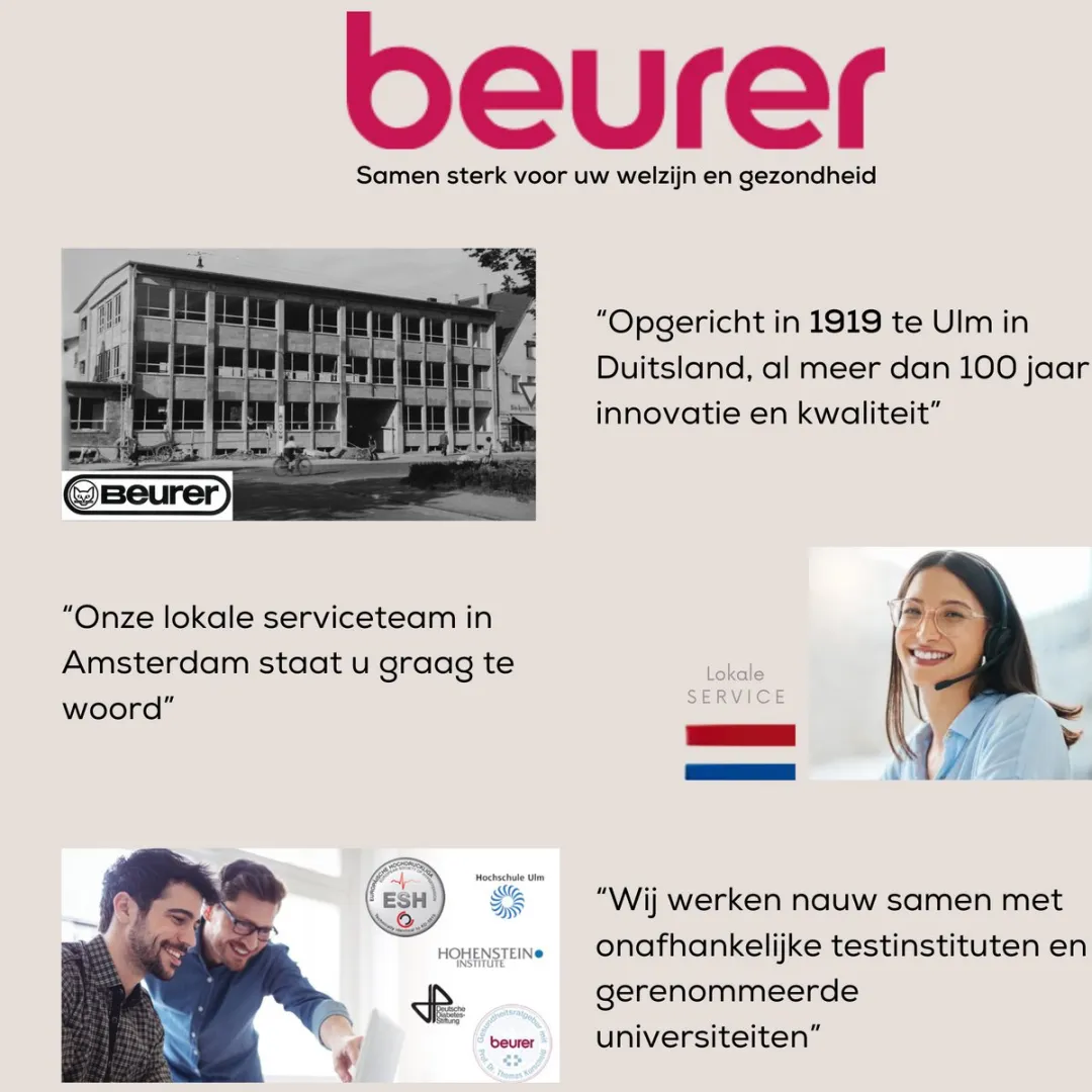 Beurer HT 80 Roterende Föhnborstel 1000W - Zwart/Brons - afbeelding 6 van 6