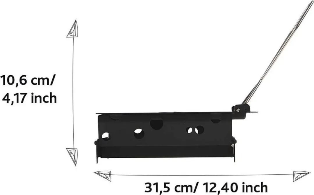 Boska ToGo Milano Partyclette - 2 Personen - Zwart