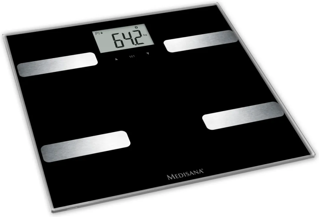 Medisana BS A41 Connect Lichaamsanalyseweegschaal - 180kg - 8 Personen - Zwart