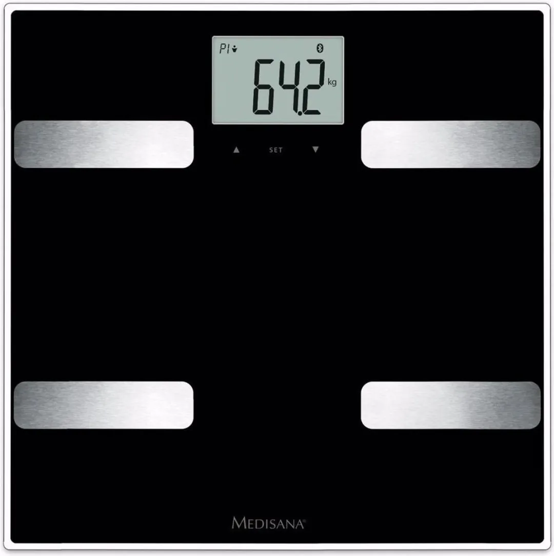Medisana BS A41 Connect Lichaamsanalyseweegschaal - 180kg - 8 Personen - Zwart - afbeelding 6 van 6