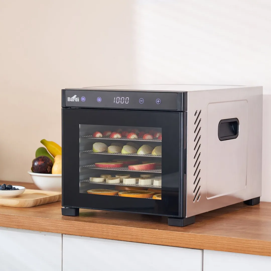 Bardi Professionele Voedseldroger 6 Laags 650W - 8 Programma's - MPN 50377