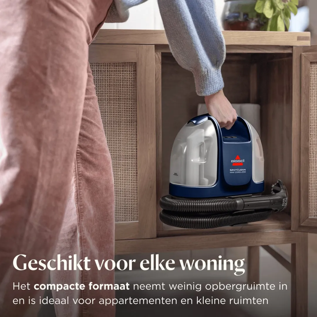 BISSELL SpotClean Mini Cordless 4065N - Vlekkenreiniger - 0.5L - Zwart