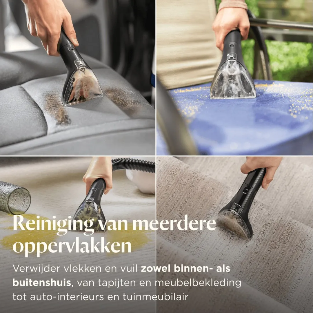BISSELL SpotClean Mini Cordless 4065N - Vlekkenreiniger - 0.5L - Zwart