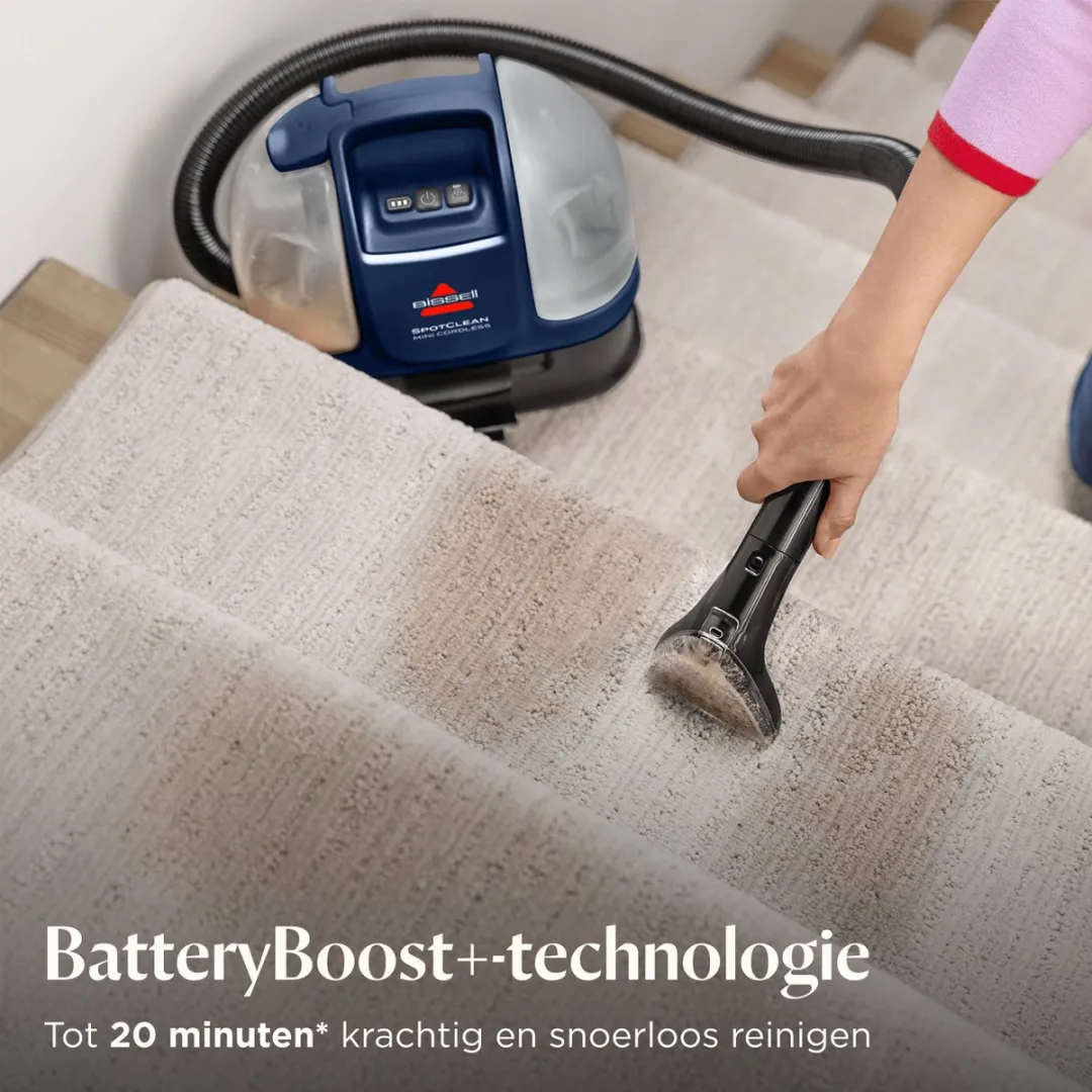 BISSELL SpotClean Mini Cordless 4065N - Vlekkenreiniger - 0.5L - Zwart